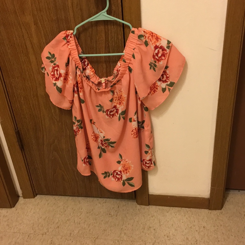 Off the shoulder shirt